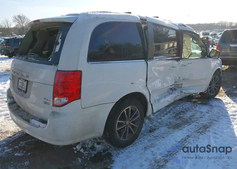 2017 Dodge Grand Caravan Sxt из США, поврежденный, VIN 2C4RDGCG0HR818522